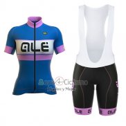 Ale Graphics Prr Bermuda Ropa Ciclismo Culotte Corto 2017 Mujer Mangas Cortas Azul