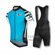 Assos Ropa Ciclismo Culotte Corto 2016 Hombre Mangas Cortas Negro y Azul