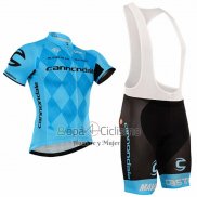 Cannondale Ropa Ciclismo Culotte Corto 2016 Hombre Mangas Cortas Negro y Azul