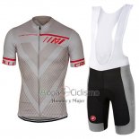 Castelli Ropa Ciclismo Culotte Corto 2017 Hombre Mangas Cortas Plata