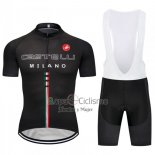 Castelli Ropa Ciclismo Culotte Corto 2018 Hombre Mangas Cortas Negro