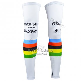 Etixx Quick Step Perneras Blanco 2015 Ciclismo