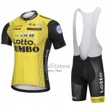 Lotto NL Jumbo Ropa Ciclismo Culotte Corto 2018 Mangas Cortas AMarillo