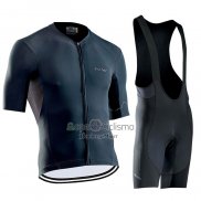 Northwave Ropa Ciclismo Culotte Corto 2021 Hombre Mangas Cortas APagado Azul