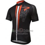 Pinarello Ropa Ciclismo Culotte Corto 2016 Hombre Mangas Cortas Negro Rojo