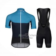 Poc Ropa Ciclismo Culotte Corto 2021 Hombre Mangas Cortas Azul