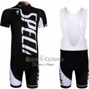 Specialized Ropa Ciclismo Culotte Corto 2012 Hombre Mangas Cortas Blanco y Negro