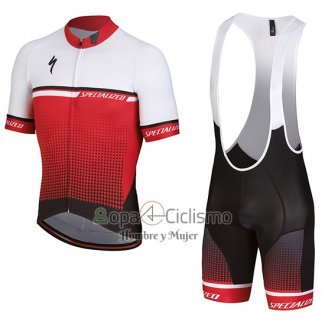 Specialized Ropa Ciclismo Culotte Corto 2018 Hombre Mangas Cortas Blanco Rojo Negro(1)