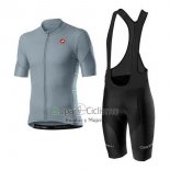 Castelli Ropa Ciclismo Culotte Corto 2020 Hombre Mangas Cortas Gris