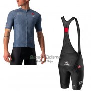 Giro d'Italia Ropa Ciclismo Culotte Corto 2021 Hombre Mangas Cortas Gris