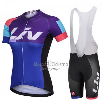 Liv Ropa Ciclismo Culotte Corto 2018 Mujer Mangas Cortas Fucsia