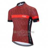 Northwave Ropa Ciclismo Culotte Corto 2020 Hombre Mangas Cortas Rojo Negro Blanco