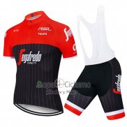 Segafrojoo Zanetti Ropa Ciclismo Culotte Corto 2020 Mangas Cortas Rojo Negro