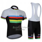 Uci Mondo Campione Ropa Ciclismo Culotte Corto 2018 Hombre Mangas Cortas Jokvie