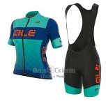 Ale R-ev1 Master Ropa Ciclismo Culotte Corto 2017 Mujer Mangas Cortas Azul Claro