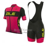 Ale R-ev1 Rumbls Ropa Ciclismo Culotte Corto 2017 Mujer Mangas Cortas Rosa