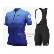 Ale Ropa Ciclismo Culotte Corto 2021 Mujer Mangas Cortas Azur