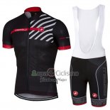 Castelli Ropa Ciclismo Culotte Corto 2017 Hombre Mangas Cortas Negro