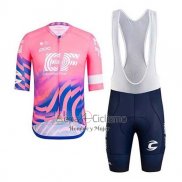 Ef Education First Ropa Ciclismo Culotte Corto 2020 Mangas Cortas Rosa