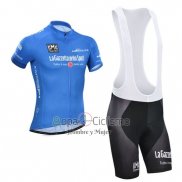 Giro d'Italia Ropa Ciclismo Culotte Corto 2014 Hombre Mangas Cortas Azul