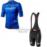 Giro d'Italia Ropa Ciclismo Culotte Corto 2020 Hombre Mangas Cortas Azul