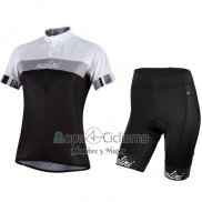 Nalini Ropa Ciclismo Culotte Corto 2016 Men Mangas Cortas Plata y Negro