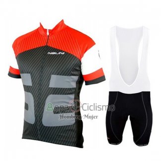 Nalini Ropa Ciclismo Culotte Corto 2019 Men Mangas Cortas Rojo Negro