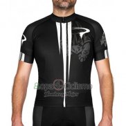 Pinarello Ropa Ciclismo Culotte Corto 2016 Hombre Mangas Cortas Negro y Blanco