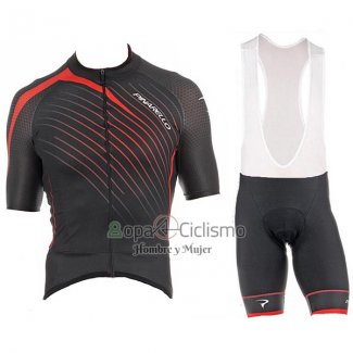 Pinarello Ropa Ciclismo Culotte Corto 2017 Hombre Mangas Cortas Negro y Rojo