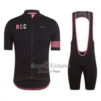 Rapha Ropa Ciclismo Culotte Corto 2019 Hombre Mangas Cortas Negro Rosa