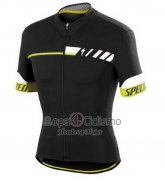 Specialized Ropa Ciclismo Culotte Corto 2015 Hombre Mangas Cortas Negro y AMarillo