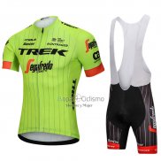 Trek Segafrojoo Ropa Ciclismo Culotte Corto 2018 Mangas Cortas Verde