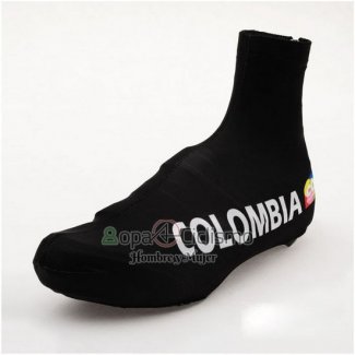 Colombia Cubrezapatillas Negro 2015 Ciclismo