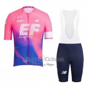 Ef Education First Ropa Ciclismo Culotte Corto 2019 Mangas Cortas Rosa