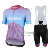 Le Col Ropa Ciclismo Culotte Corto 2020 Hombre Mangas Cortas Azur Rosa