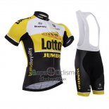 Lotto NL Jumbo Ropa Ciclismo Culotte Corto 2015 Mangas Cortas AMarillo