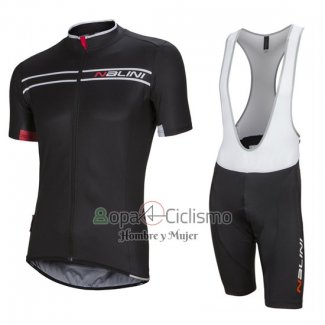 Nalini Ropa Ciclismo Culotte Corto 2016 Men Mangas Cortas Negro