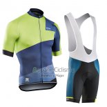 Northwave Extreme Ropa Ciclismo Culotte Corto 2017 Hombre Mangas Cortas Verde y Azul