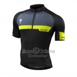 Specialized Ropa Ciclismo Culotte Corto 2016 Hombre Mangas Cortas AMarillo y Negro