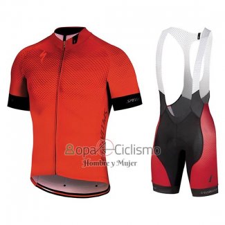 Specialized Ropa Ciclismo Culotte Corto 2018 Hombre Mangas Cortas Naranja Negro(1)