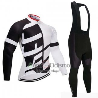 Specialized Ropa Ciclismo Culotte Largo 2019 Hombre Mangas Largas Negro Blanco