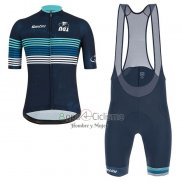 Tour Down Under Ropa Ciclismo Culotte Corto 2019 Men Mangas Cortas Azul