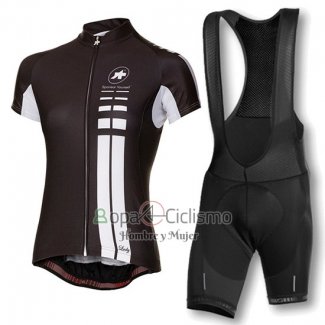 Assos Ropa Ciclismo Culotte Corto 2016 Mujer Mangas Cortas Negro