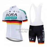 Bora-hansgrone Ropa Ciclismo Culotte Corto 2021 Mangas Cortas Blanco