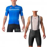 Giro d'Italia Ropa Ciclismo Culotte Corto 2022 Hombre Mangas Cortas Azul