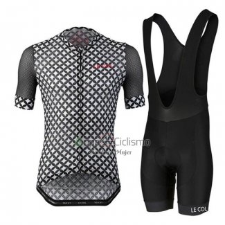 Le Col Ropa Ciclismo Culotte Corto 2021 Hombre Mangas Cortas Gris