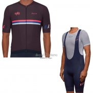 Maap Nationals Mulberry Ropa Ciclismo Culotte Corto 2019 Hombre Mangas Cortas Brown