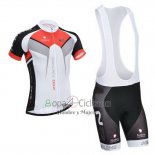 Nalini Ropa Ciclismo Culotte Corto 2014 Men Mangas Cortas Rojo y Blanco