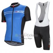 Nalini Ropa Ciclismo Culotte Corto 2016 Men Mangas Cortas Azul y Negro