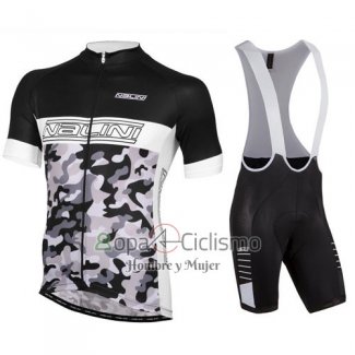 Nalini Ropa Ciclismo Culotte Corto 2016 Men Mangas Cortas Rosa y Negro